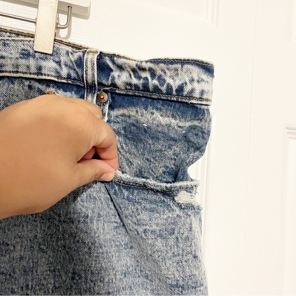 Abercrombie & Fitch The 90s Straight Leg Ultra High Rise Jeans Plus Size 36 22 - Picture 10 of 10